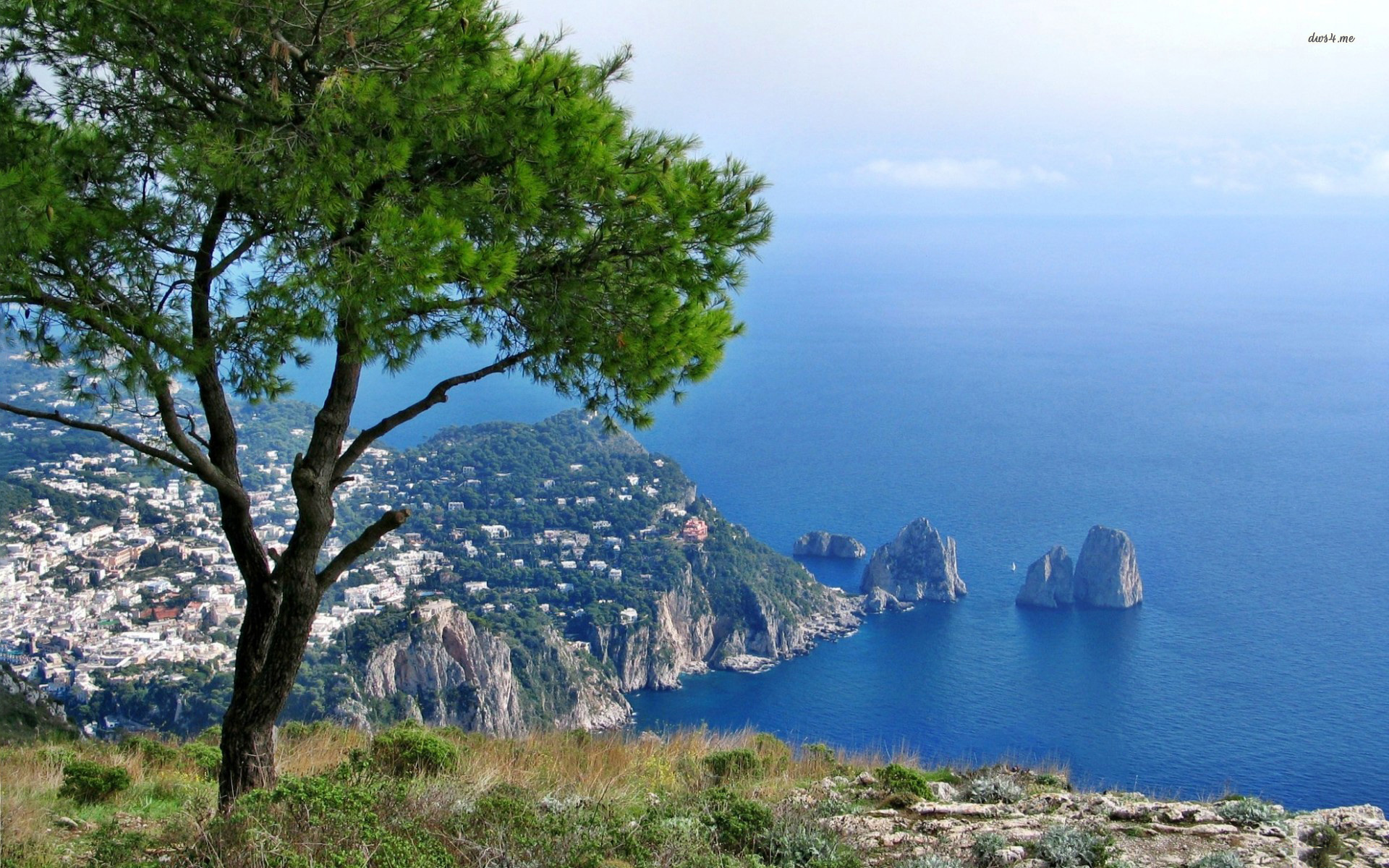 Capri Wallpaper - Anacapri , HD Wallpaper & Backgrounds