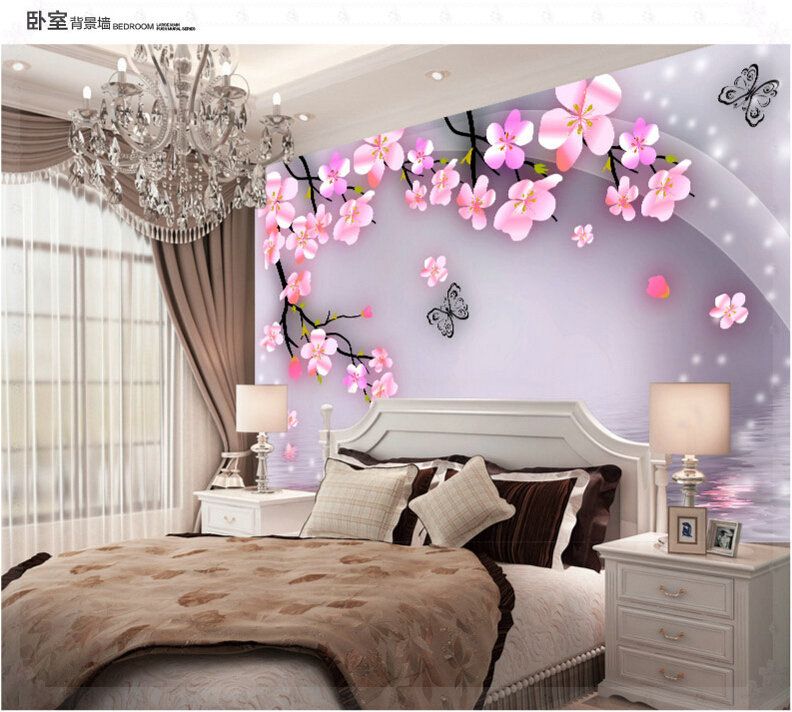 Aliexpress Wallpaper - 3d Wallpaper In Bedroom , HD Wallpaper & Backgrounds