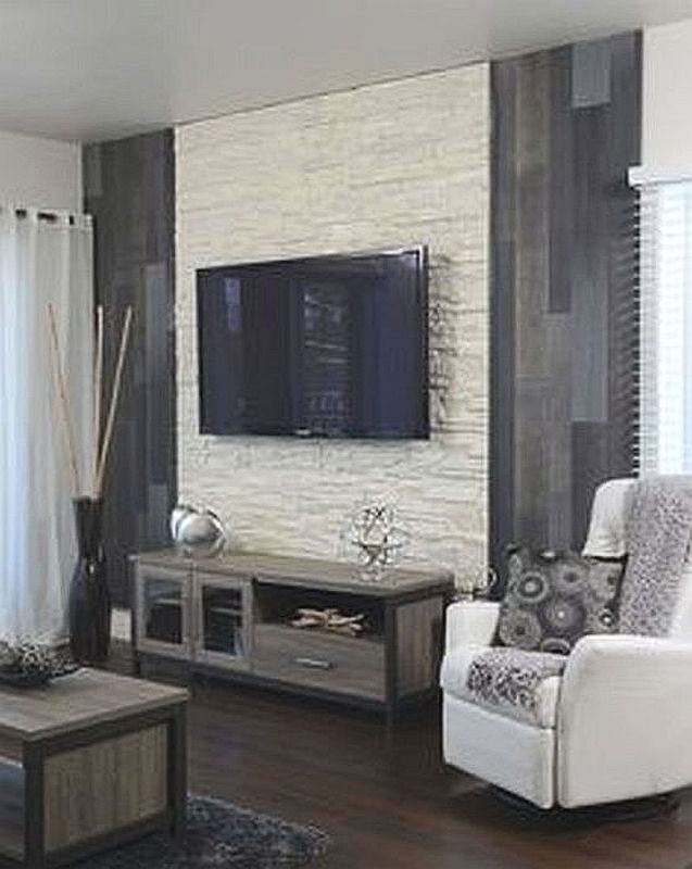Living Room Wallpaper Price In Bangladesh With Height - Tv Unit Stone And Wood , HD Wallpaper & Backgrounds