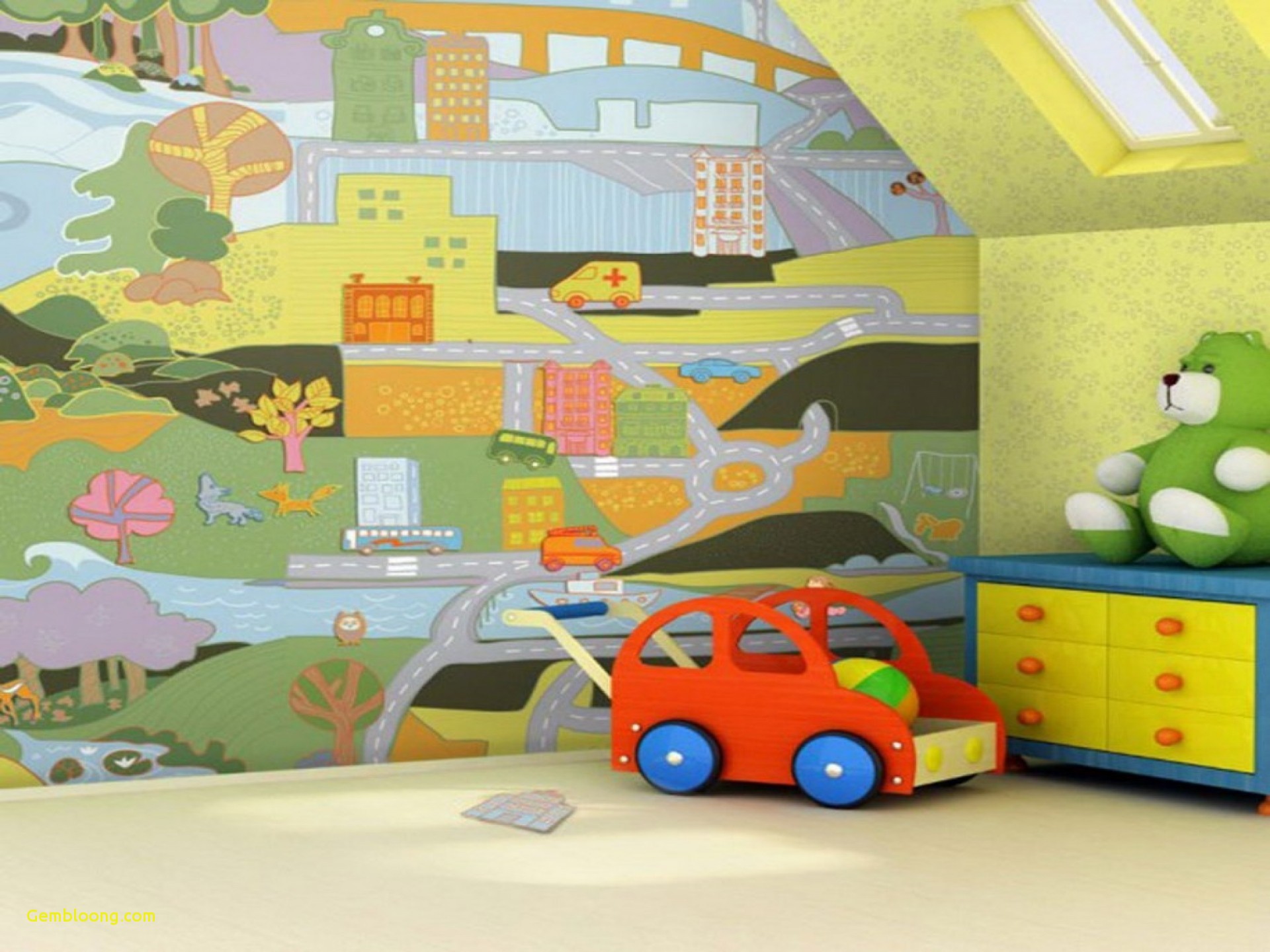 Wallpaper - Wow Kids Room , HD Wallpaper & Backgrounds