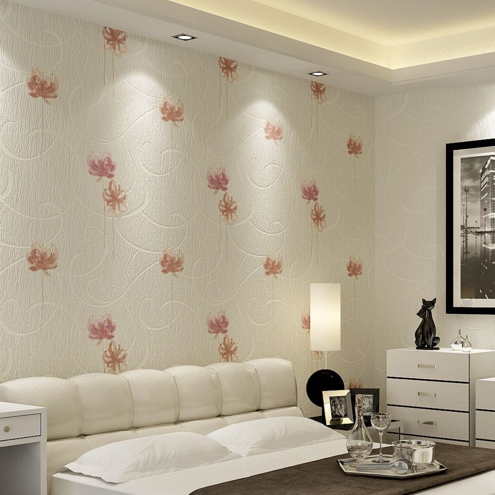 Wall Paper Design Bedroom Wallpaper Teal Patterned Price