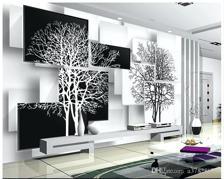 3d Wallpaper For Walls Price Wallpaper Room - Papier Peint 3d Arbre Noir Et Blanc , HD Wallpaper & Backgrounds