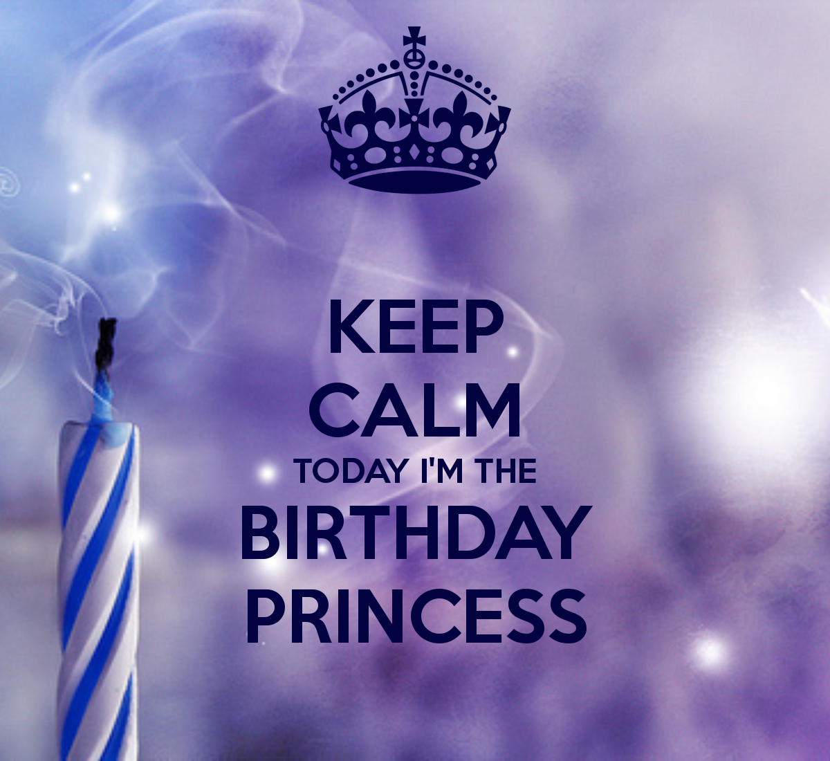 Keep Calm Today I'm The Birthday Princess - Keep Calm It's Princess Birthday , HD Wallpaper & Backgrounds