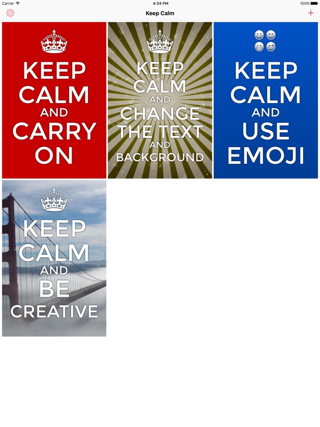 Keep Calm Creator On The App Store Keep Calm And Carry (639451) HD Wallpaper & Backgrounds