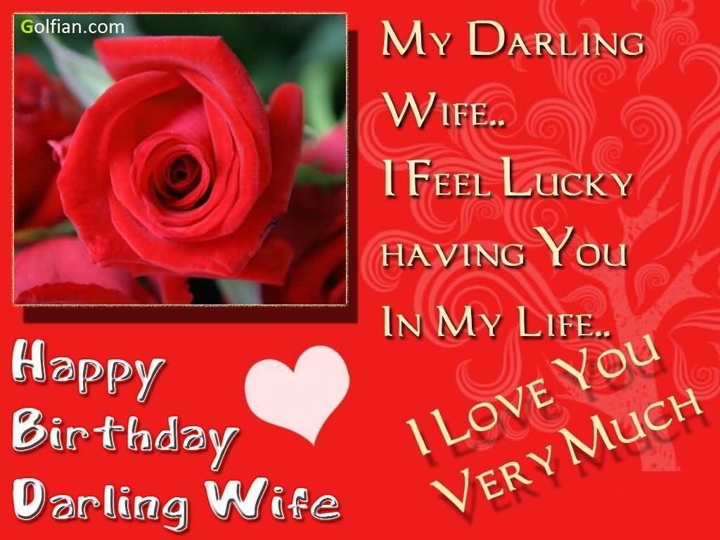 Birthday Wallpaper For Wife - Happy Birthday My Wife Image Download , HD Wallpaper & Backgrounds