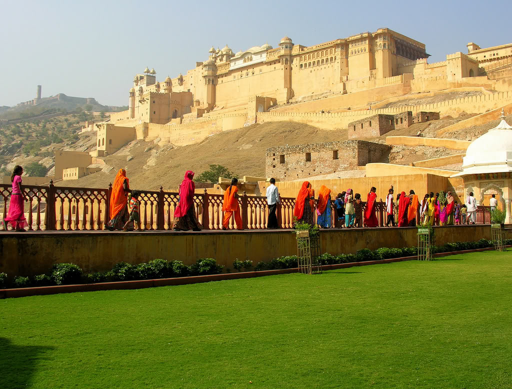 Best Indian Tourist Place Amber Fort-jaipur Wallpapers - Amber Fort , HD Wallpaper & Backgrounds