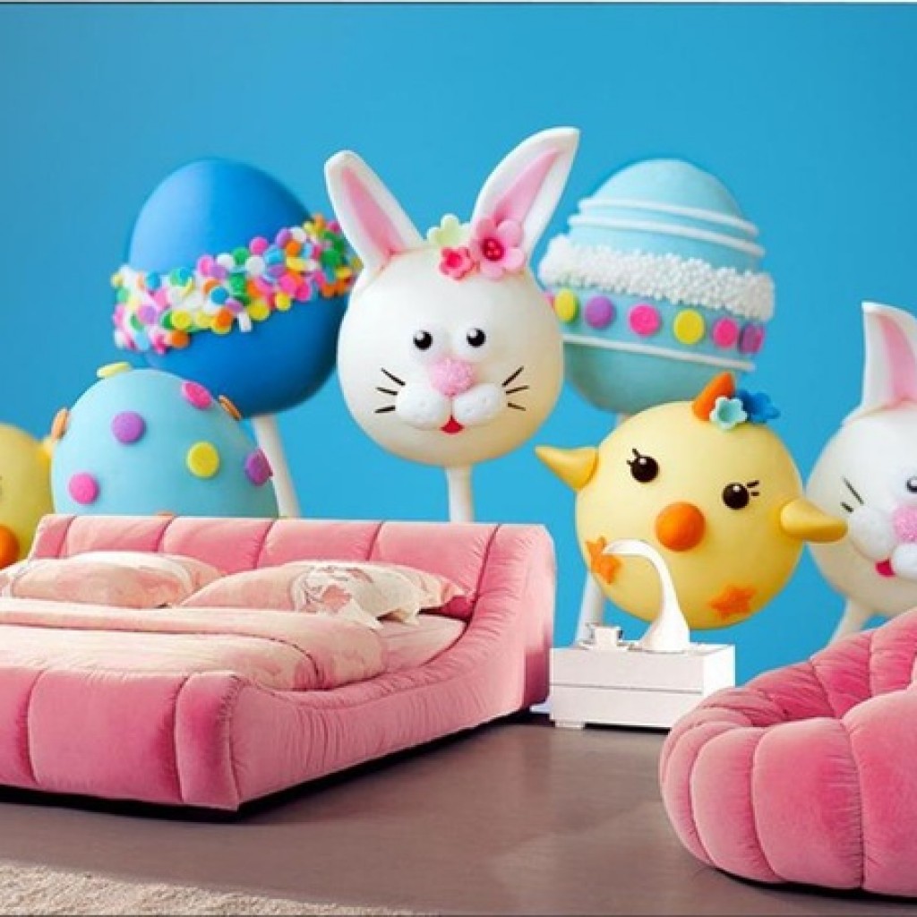 Kids1 - Kids2 - Kids3 - Kids4 - Easter Bunny Cake Pop , HD Wallpaper & Backgrounds