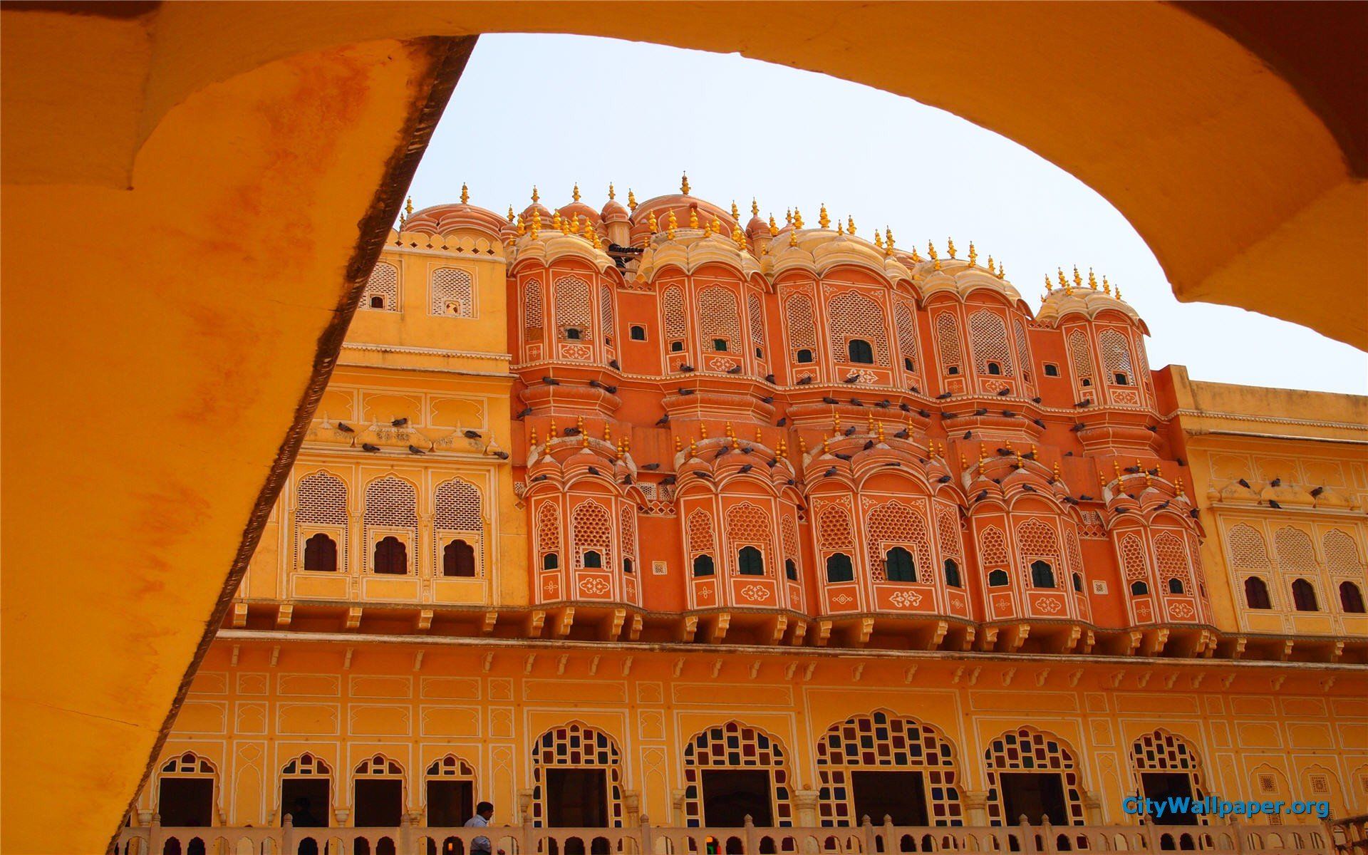 Jaipur - Walldevil - Hawa Mahal , HD Wallpaper & Backgrounds
