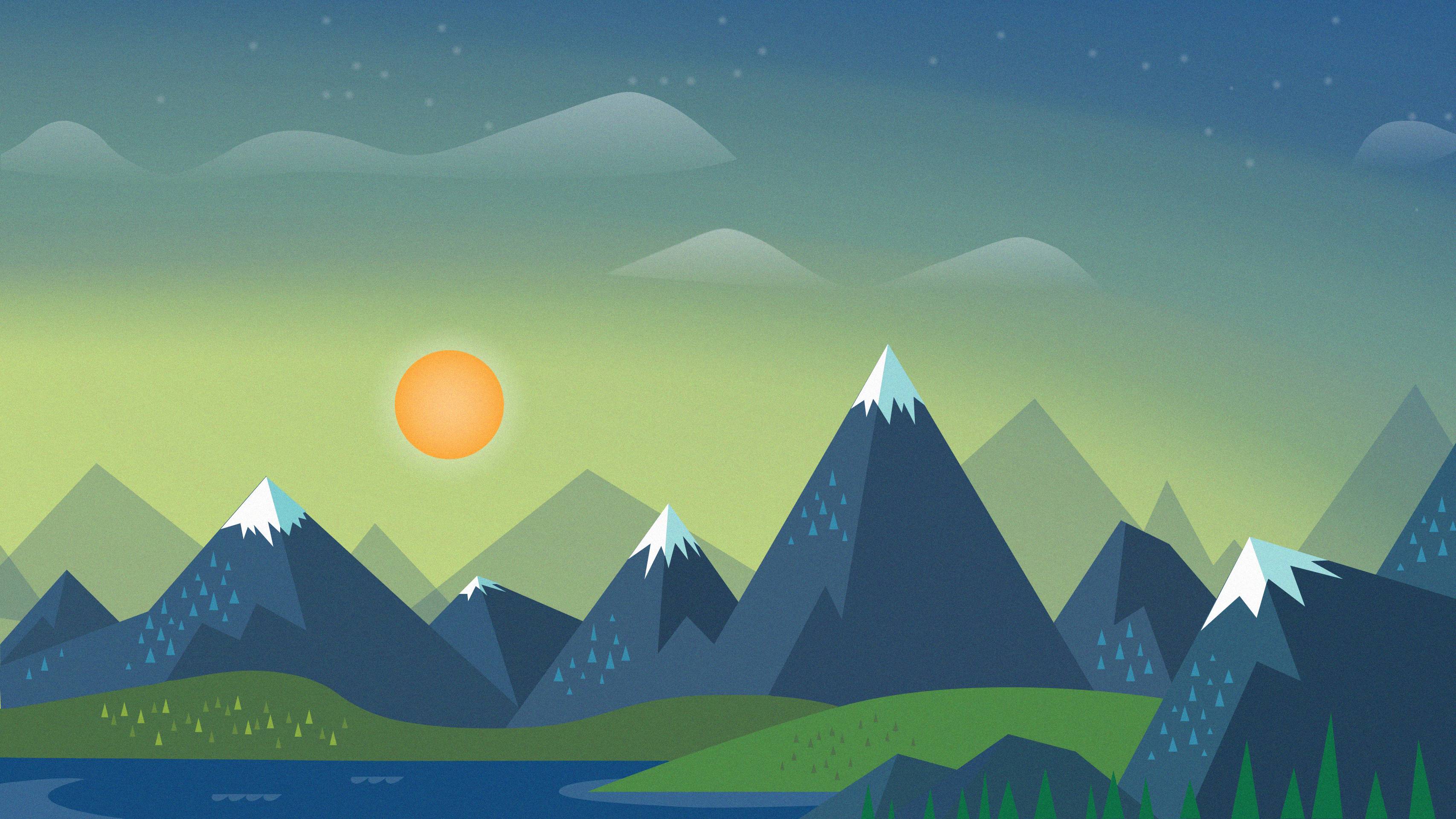 [wallpaper] I Really Like The Google Now Landscape, - Google Wallpaper Desktop , HD Wallpaper & Backgrounds