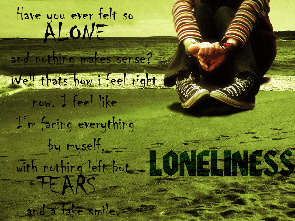 Wallpapers For Facebook - Loneliness Pictures Free Download , HD Wallpaper & Backgrounds