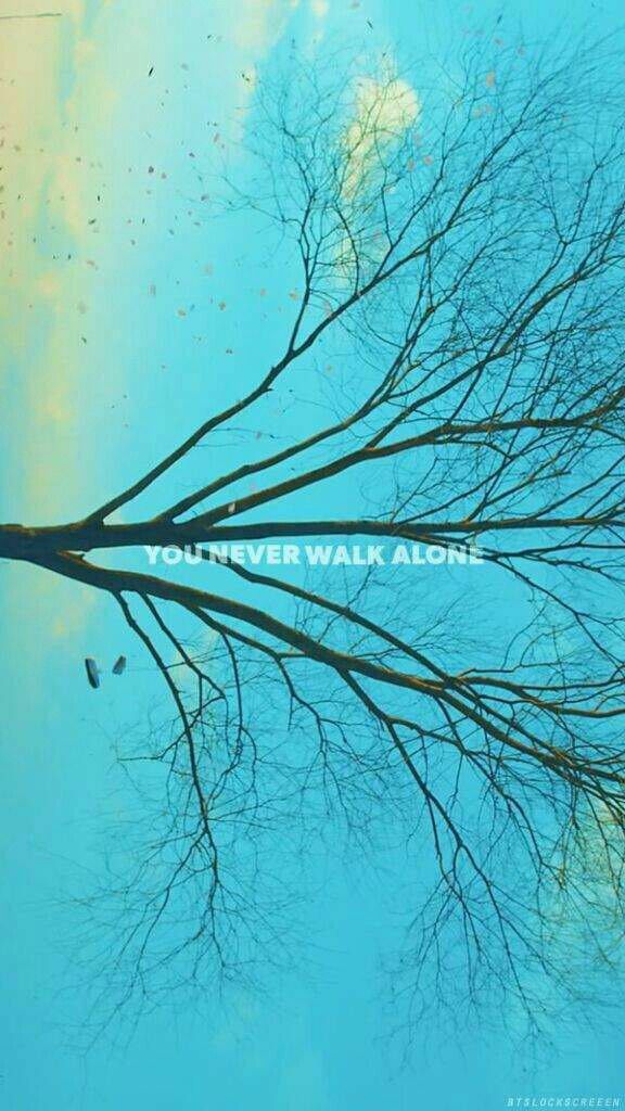 You Never Walk Alone Wallpaper - Bts Wallpaper Phone Spring Day , HD Wallpaper & Backgrounds