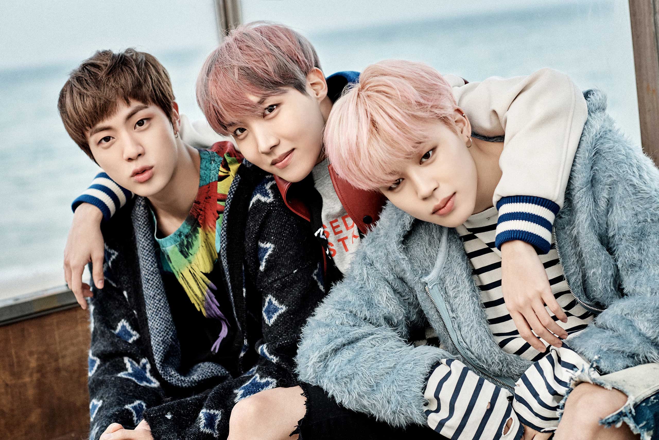 Bts In New Concept Photos For “you Never Walk Alone” - Jin Jimin And Jhope , HD Wallpaper & Backgrounds