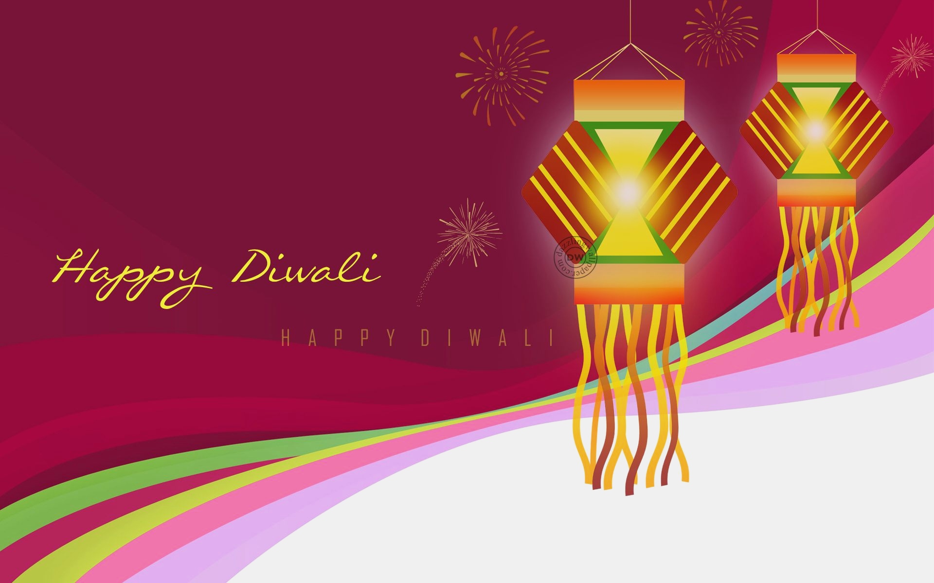 Diwali Lamp Hd Wallpaper Happy Diwali 2014 Hd Wallpapers - Diwali Poster Background Hd , HD Wallpaper & Backgrounds