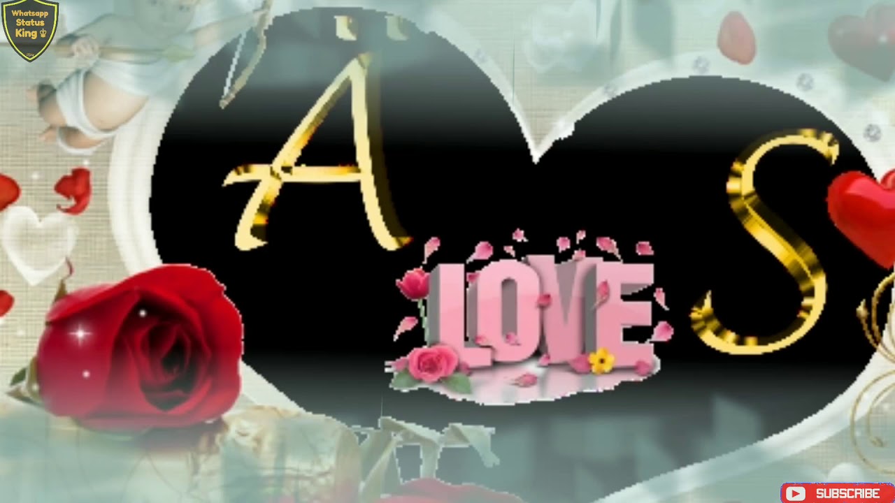 A And S Letter Whatsapp Status - Love S Name , HD Wallpaper & Backgrounds