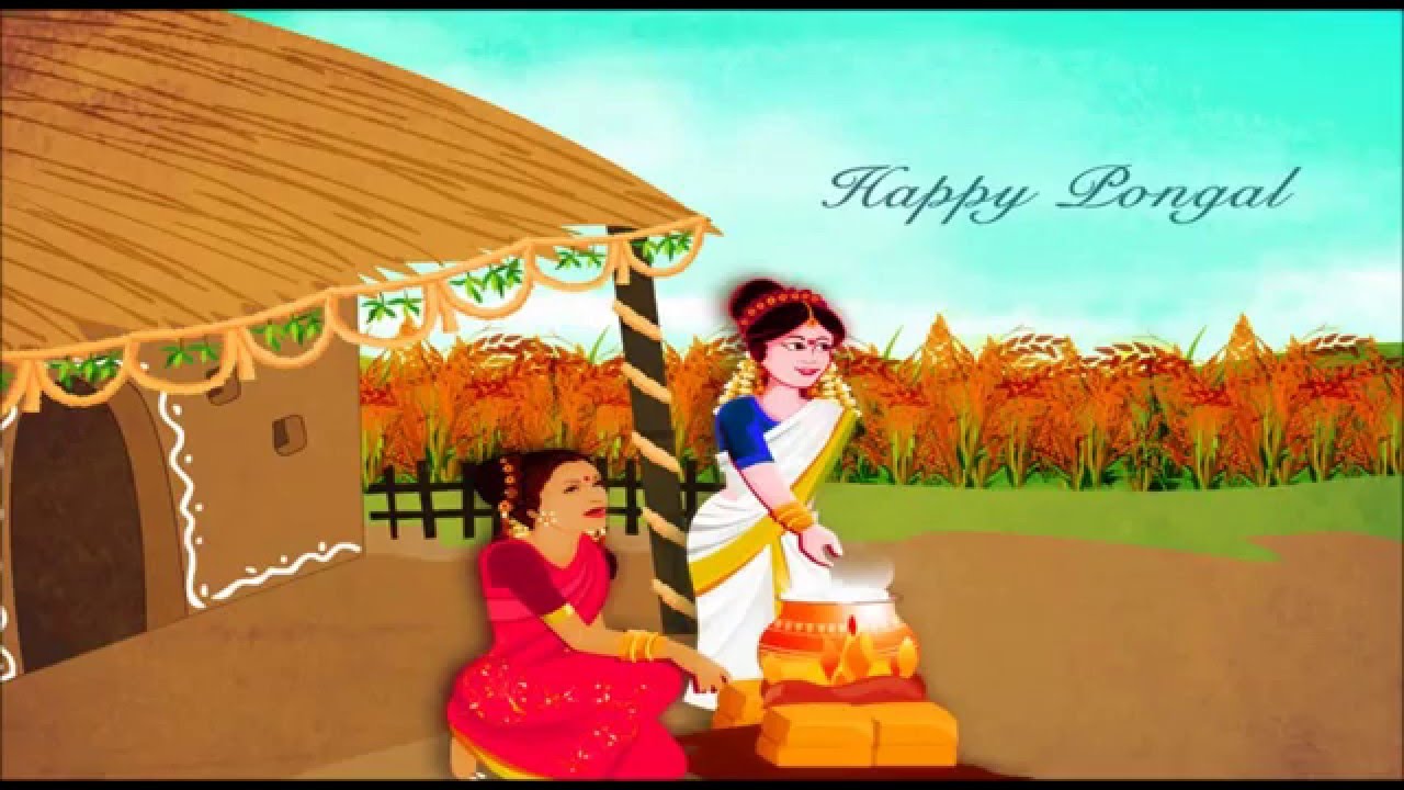 Happy Pongal - Happy Pongal Videos , HD Wallpaper & Backgrounds