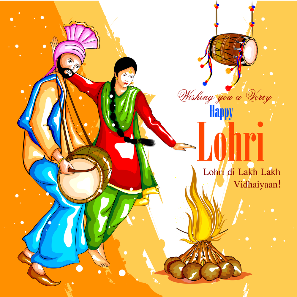 Why We Celebrate Lohri - Happy Lohri , HD Wallpaper & Backgrounds