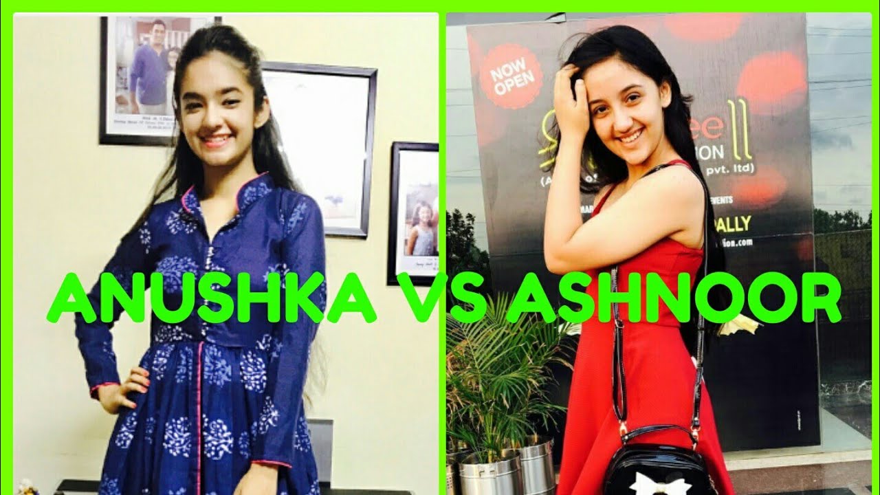 Anushka Sen Vs Ashnoor Kaur - Ashnoor Kaur Height In Feet , HD Wallpaper & Backgrounds