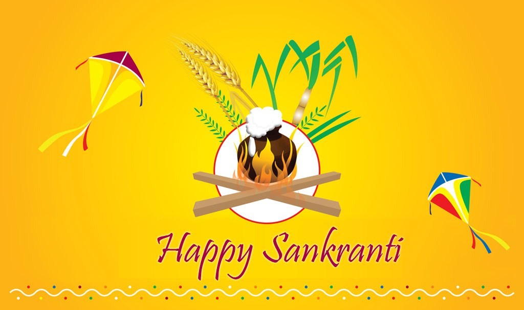 Happy Makar Sankranti - Makar Sankranti , HD Wallpaper & Backgrounds