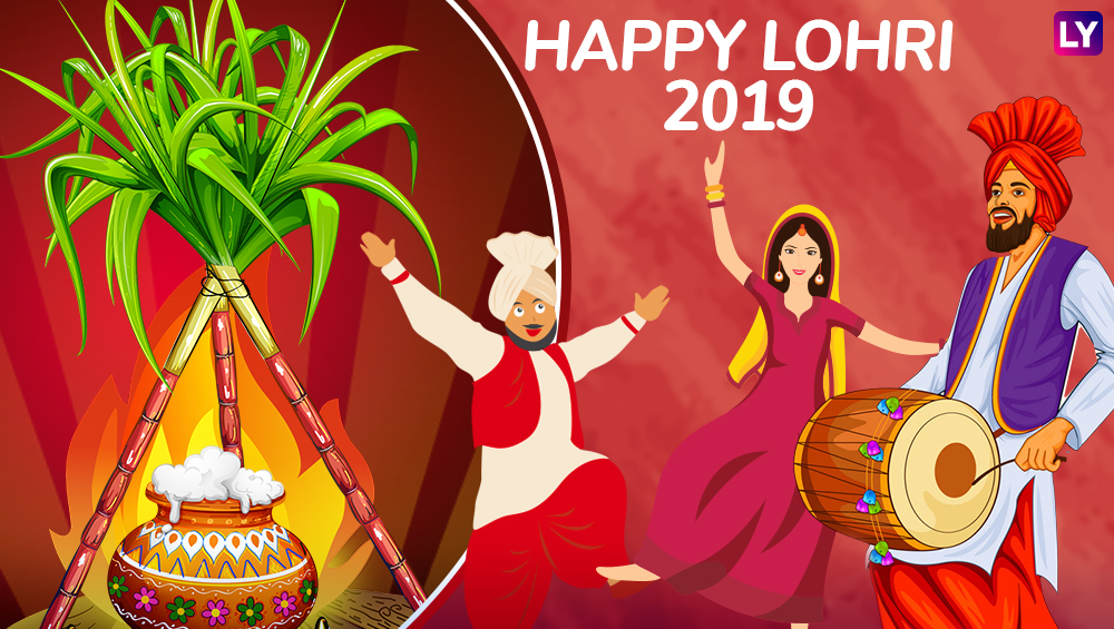 Happy Lohri Whatsapp Message - Happy Lohri 2019 Widhes , HD Wallpaper & Backgrounds