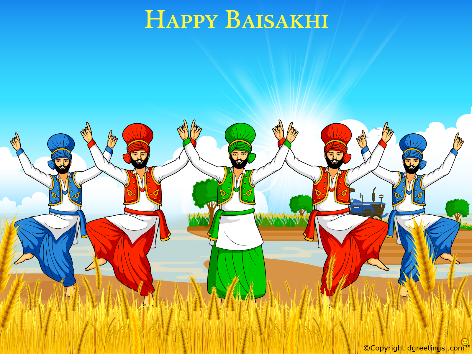 Click To Download - Punjabi Dance Clipart Gif , HD Wallpaper & Backgrounds