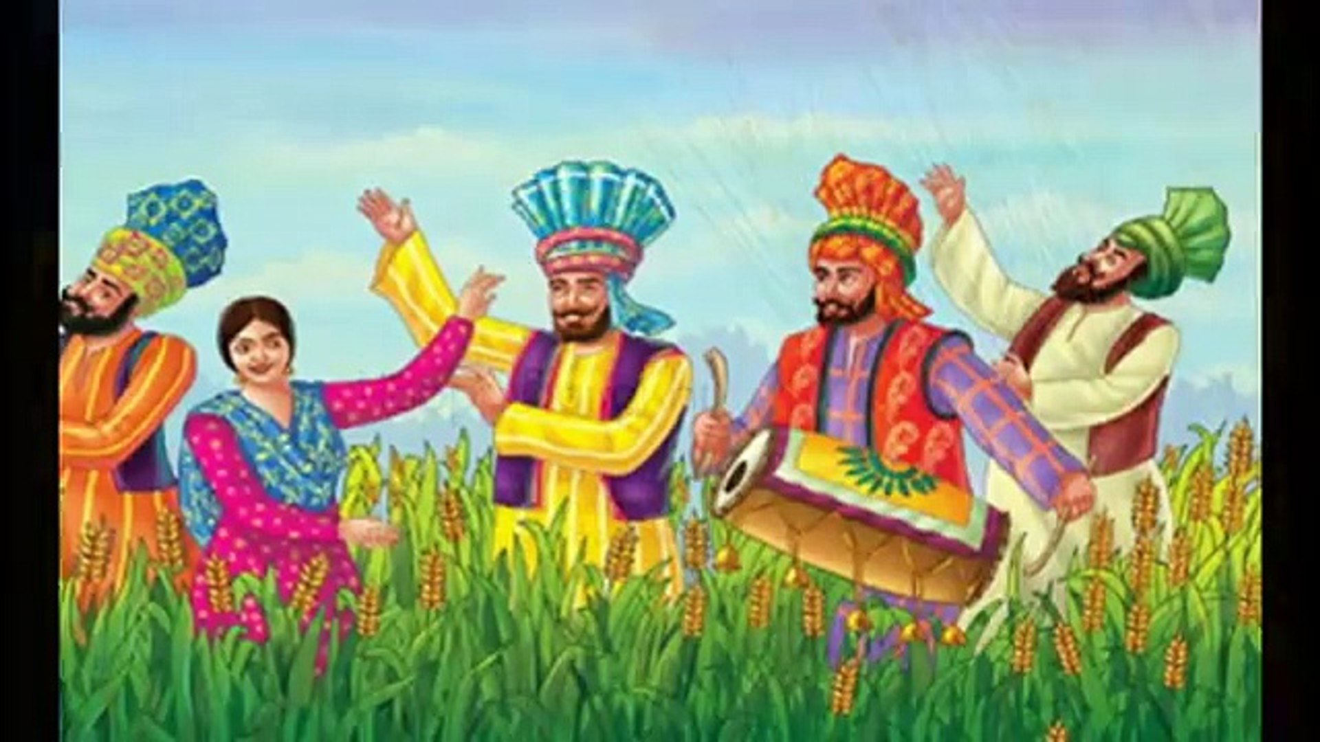 Baisakhi Greetings Vaisakhi Ecards Wallpapers Whatsapp - Happy Baisakhi Status 2019 , HD Wallpaper & Backgrounds