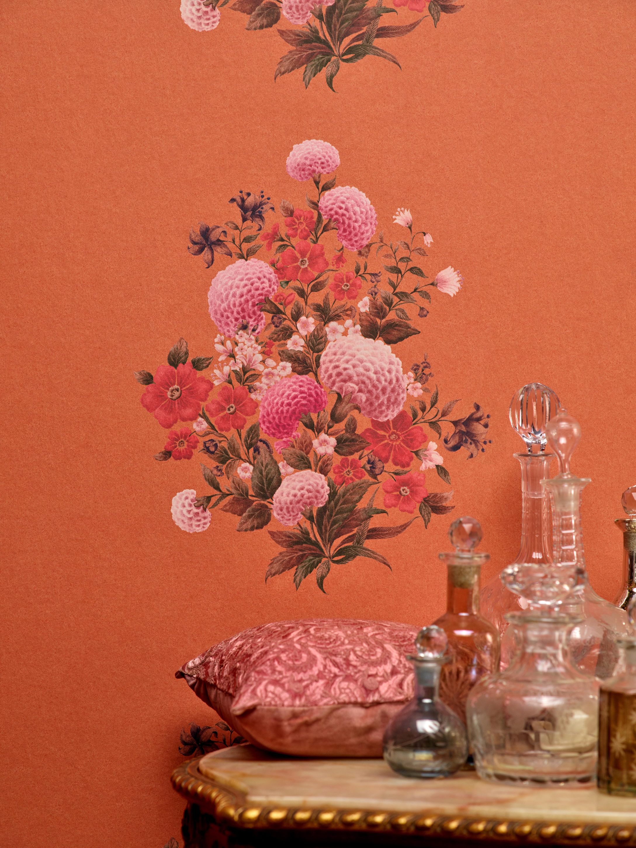 The Nilaya Range Of Wallpapers, A Second-time Collaboration - Guldasta Designer , HD Wallpaper & Backgrounds