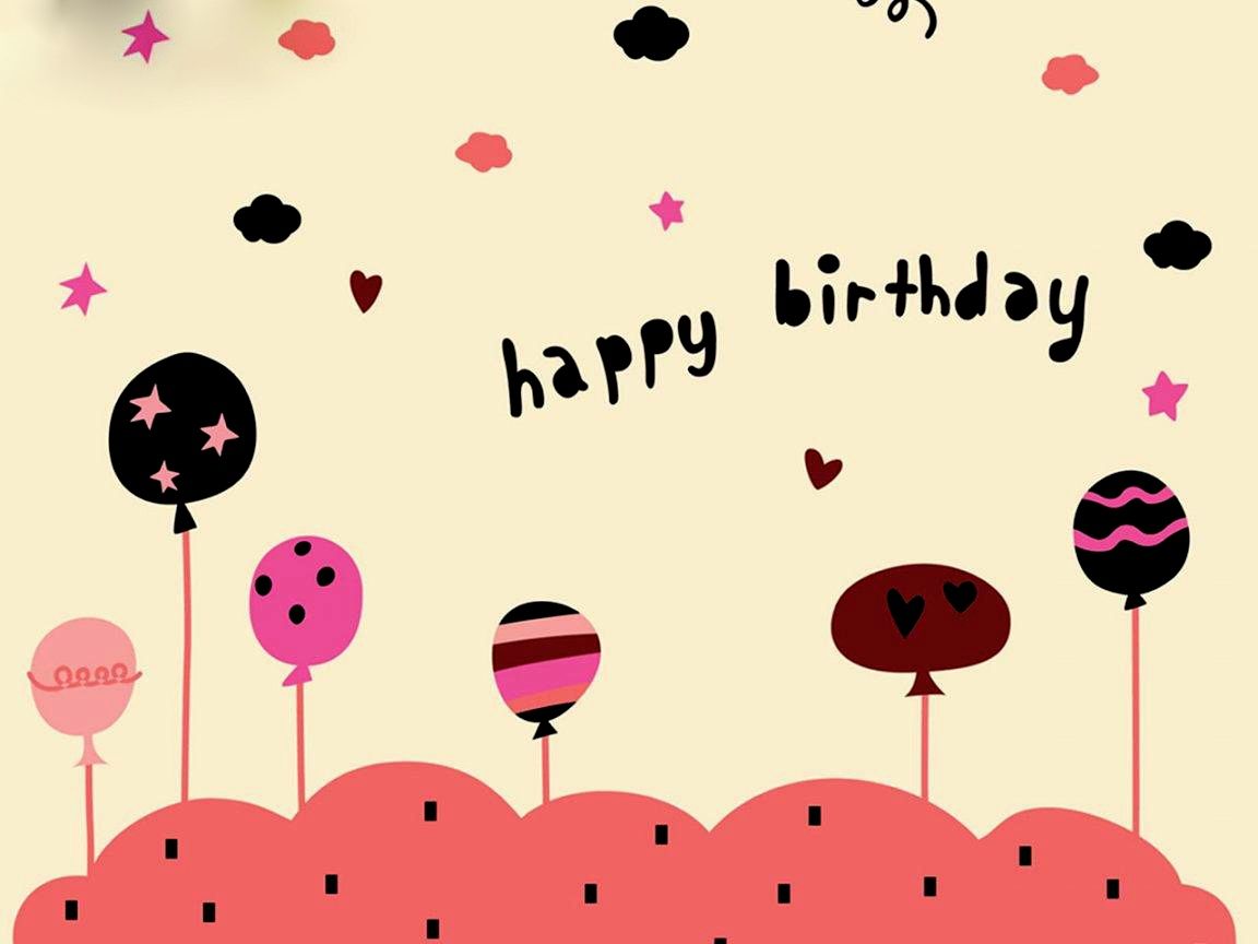 Happy Birthday Pics - Cute Birthday Wallpaper Hd , HD Wallpaper & Backgrounds