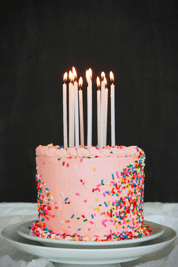 Cake Happy Birthday Gif , HD Wallpaper & Backgrounds