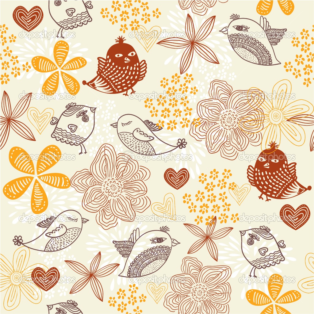 Background Vintage Birds Hd 644500 Hd Wallpaper