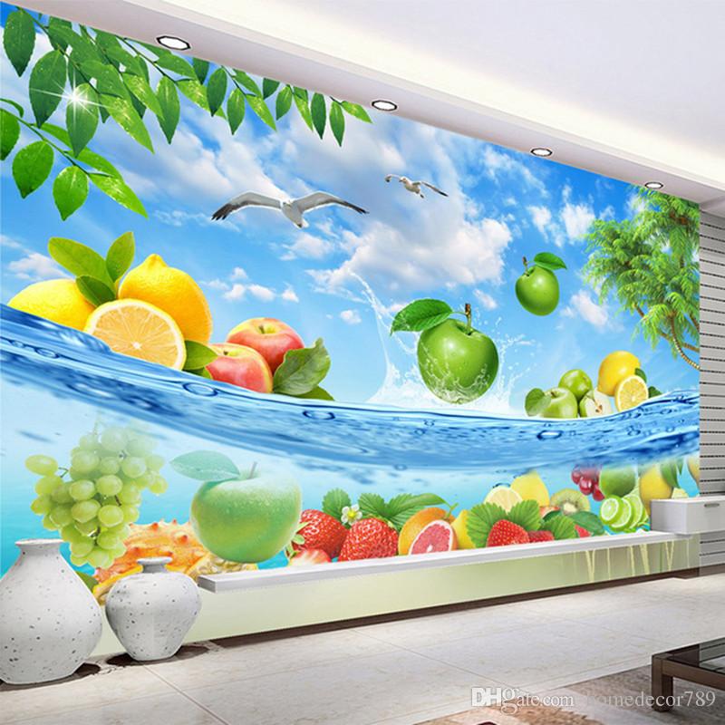Hd Fruit Seawater Fresh Summer Photo Wallpaper 3d Wall - Fondos De Frutas Tropicales , HD Wallpaper & Backgrounds
