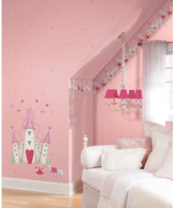 Nilaya By Asian Paints Medium Princess Castle Wall - Princess Castle , HD Wallpaper & Backgrounds