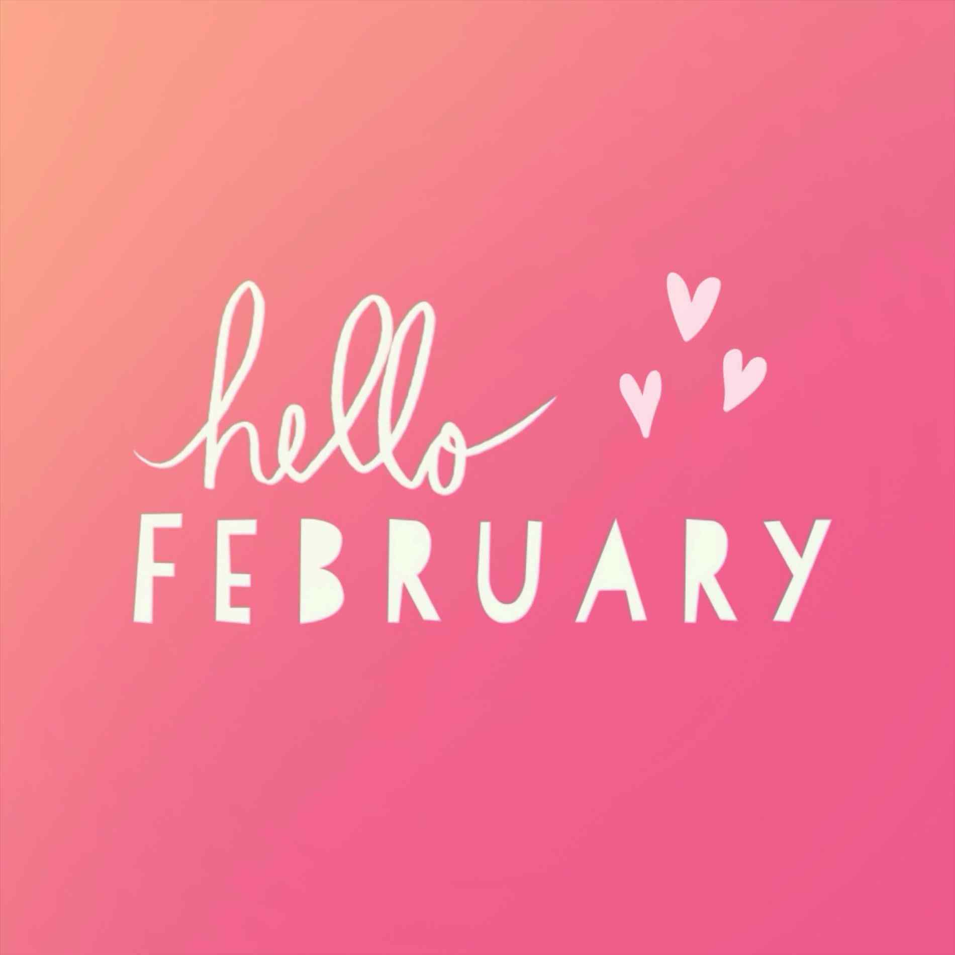 February Birthday Tumblr - Hello February , HD Wallpaper & Backgrounds
