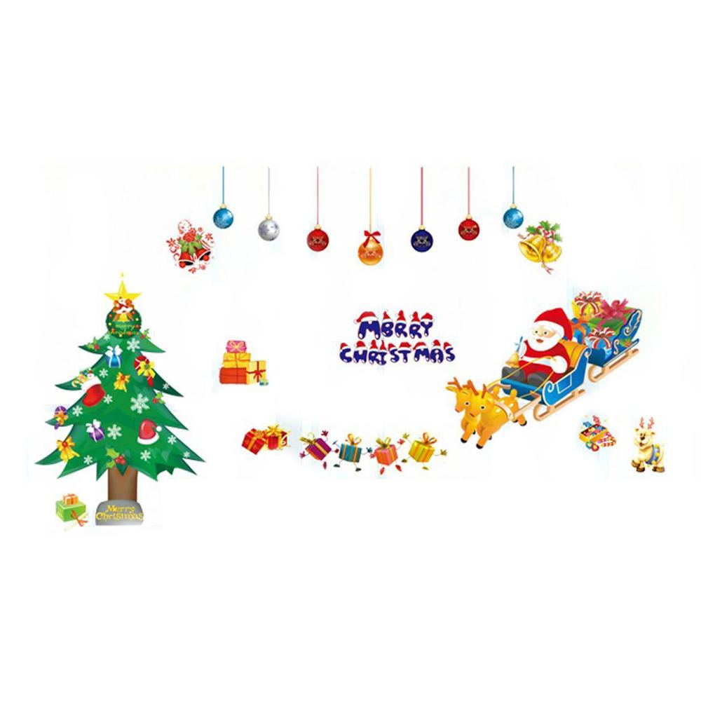 Stiker Dinding Yang Dapat Dilepas Gembira Hari Natal - 聖誕 牆 貼 , HD Wallpaper & Backgrounds
