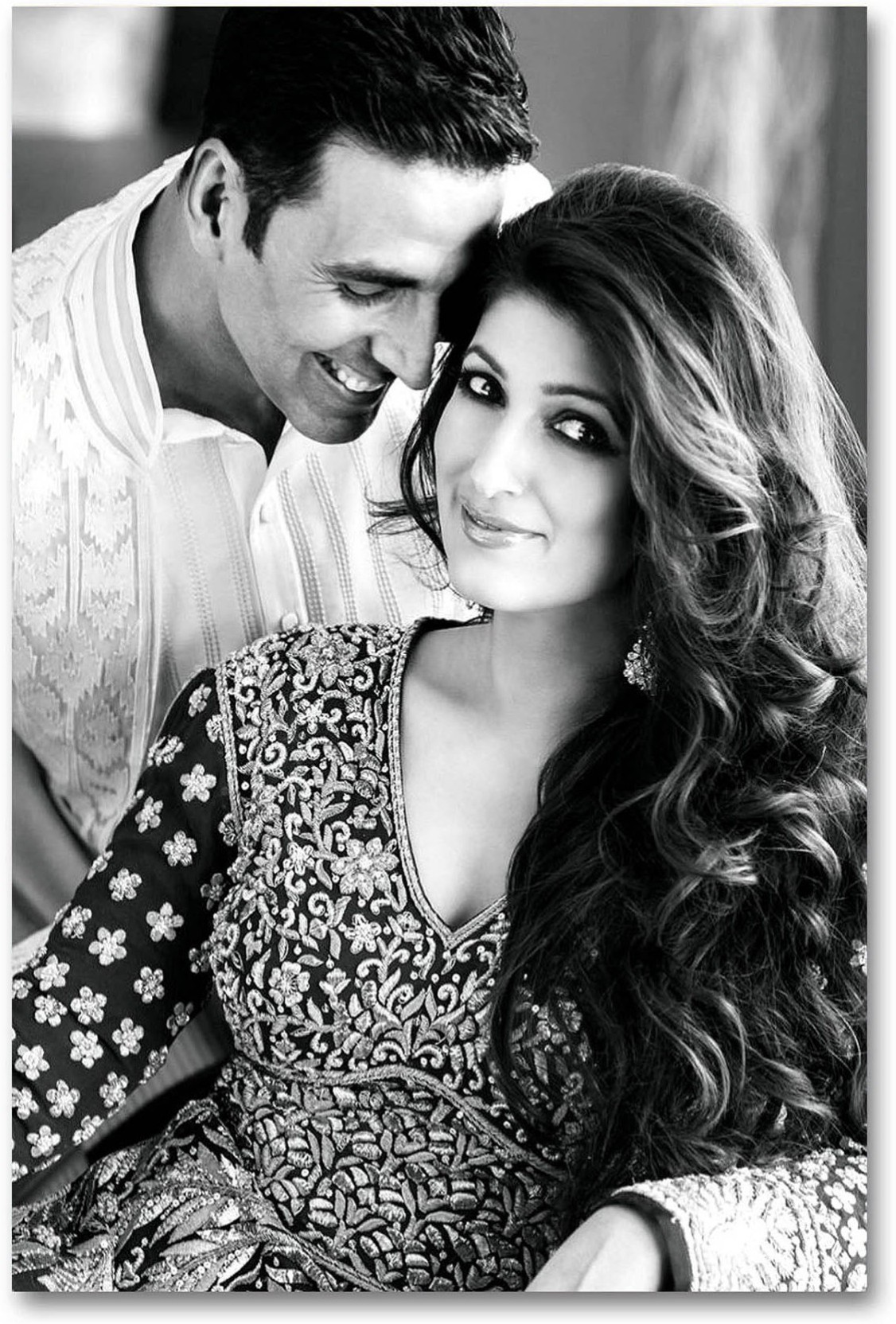 Bollywood Actors Wall Poster - Akshay Kumar And Twinkle Khanna , HD Wallpaper & Backgrounds