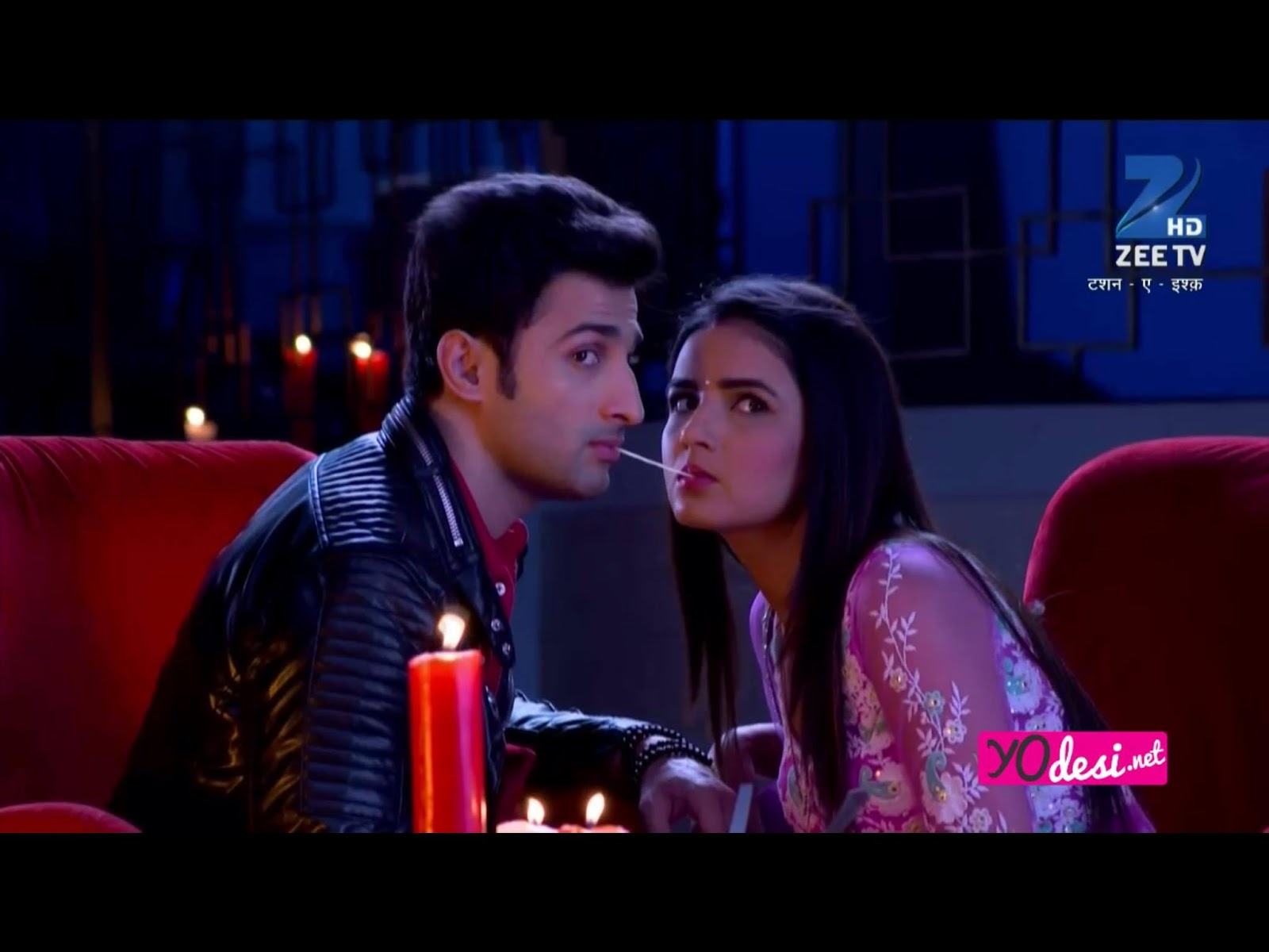 Twinkle And Yuvraj In Tashan E Ishq Zee Tv Serial Hd - Twinkle And Kunj Romance In Rain , HD Wallpaper & Backgrounds