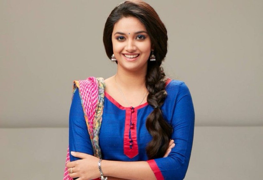 Keerthi Suresh Hd Wallpapers - Allu Arjun Keerthi Suresh , HD Wallpaper & Backgrounds