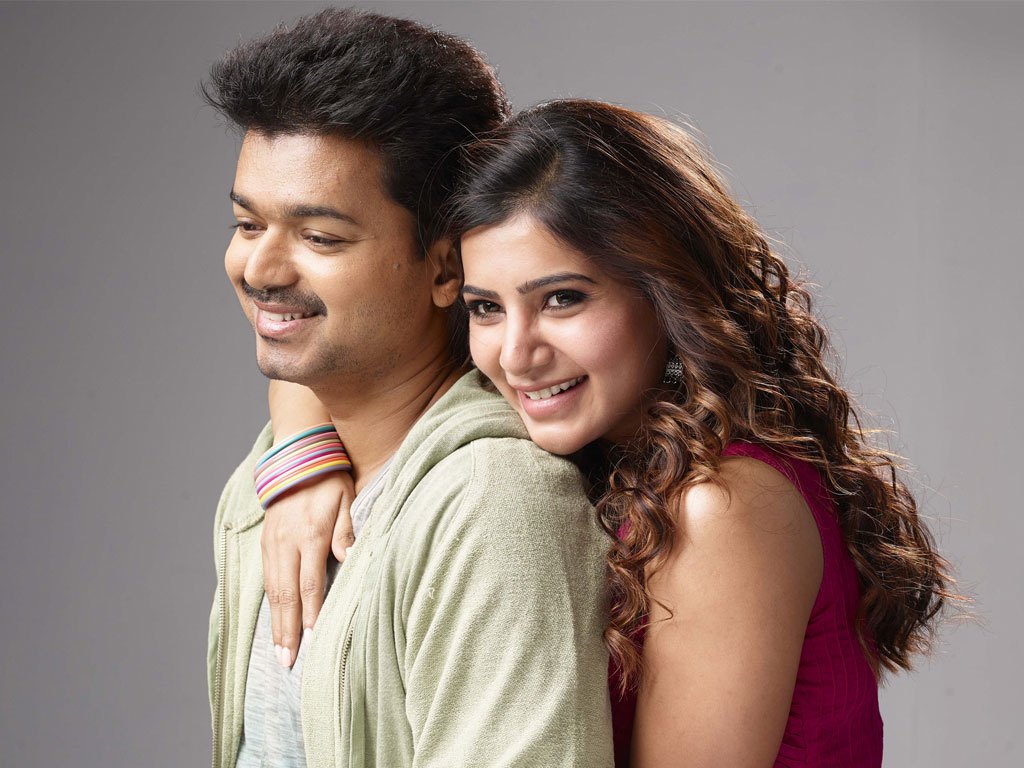 Tamil Movies Hd Wallpapers 1080p - Vijay Samantha Hd Images Download , HD Wallpaper & Backgrounds