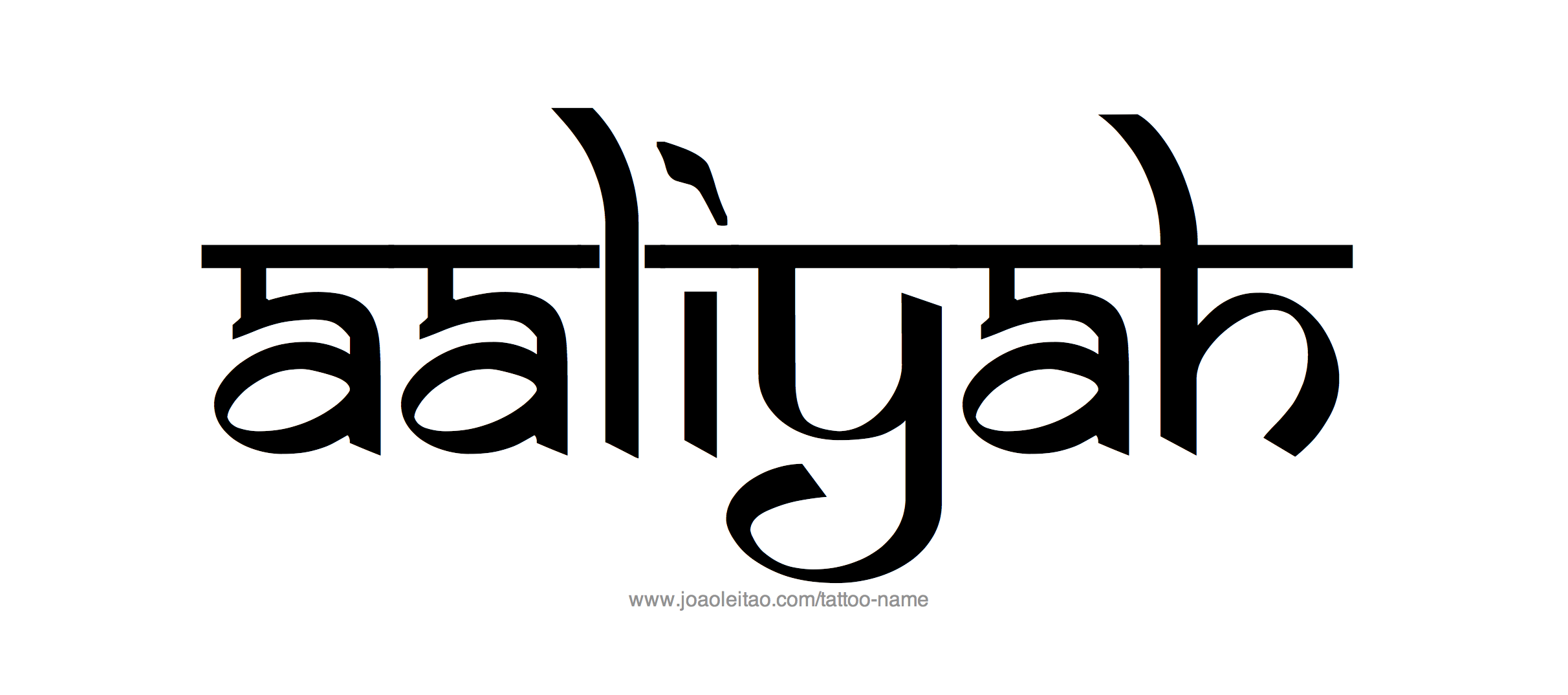 Aaliyah Name Tattoo Designs - Aayush Logo , HD Wallpaper & Backgrounds