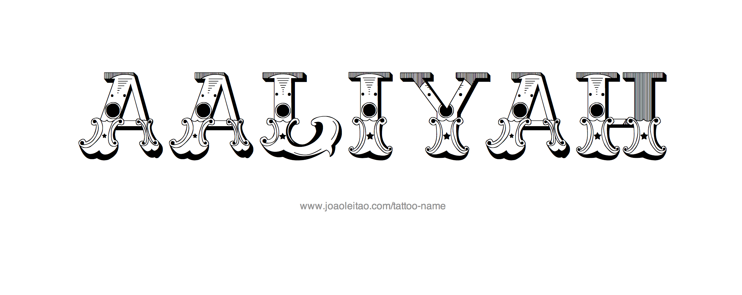Aaliyah Name Tattoo Designs , HD Wallpaper & Backgrounds