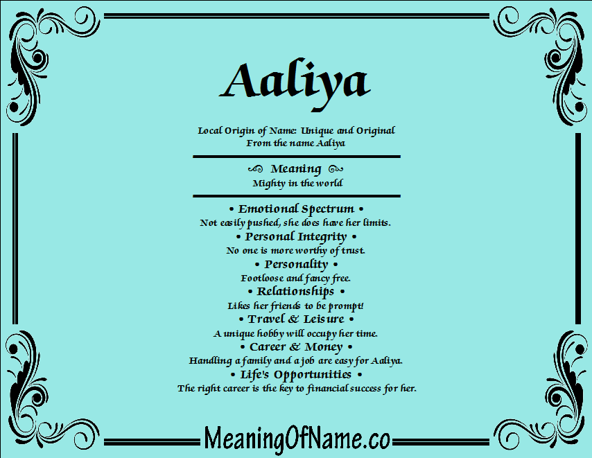 Meaning Of Name Aaliya Png Name Aaliya - Meaning Of Jayden , HD Wallpaper & Backgrounds
