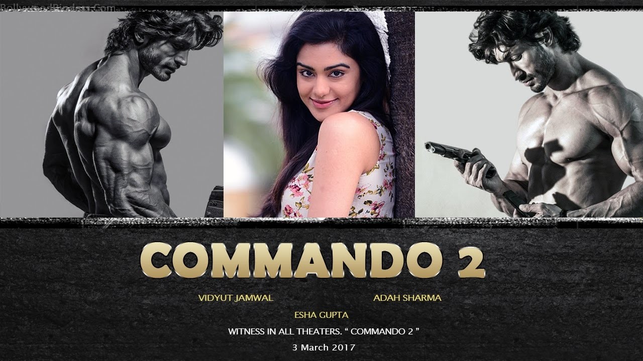 Commando 2 Movie Star Cast - Flyer , HD Wallpaper & Backgrounds