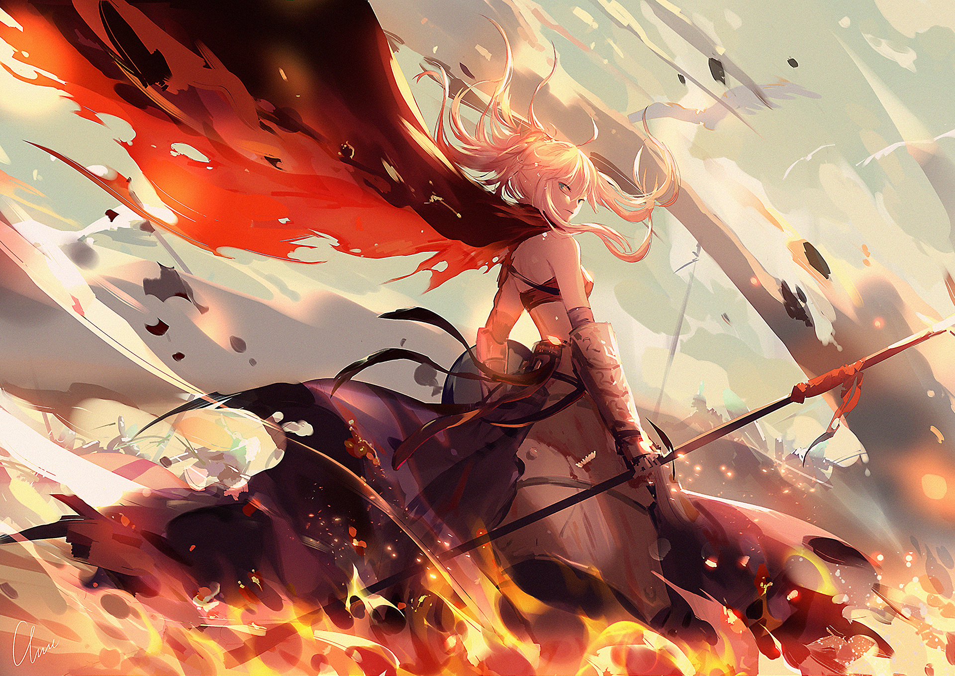 Fate Apocrypha Saber , HD Wallpaper & Backgrounds