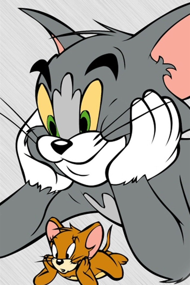 Temporary Tom And Jerry Hd 640x960 Iphone 4/4s Wallpaper, - Tom And Jerry Cartoon , HD Wallpaper & Backgrounds