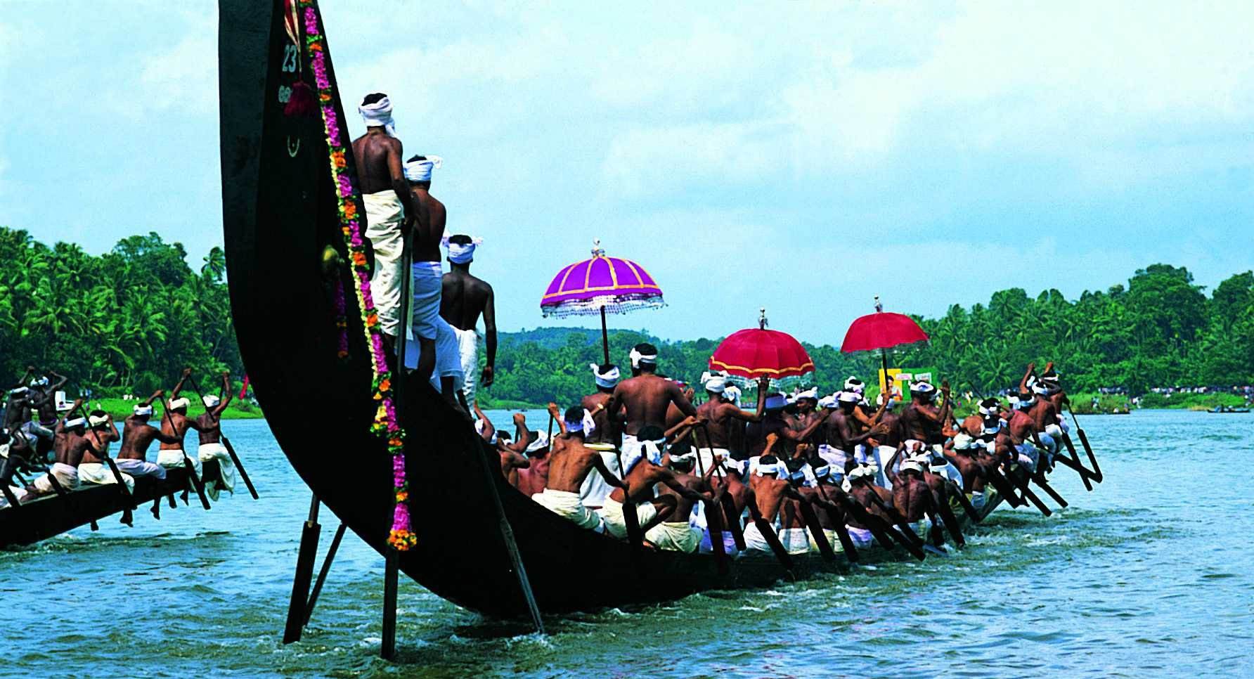 Onam Race Hd Wallpapers - Kerala Boat Race , HD Wallpaper & Backgrounds