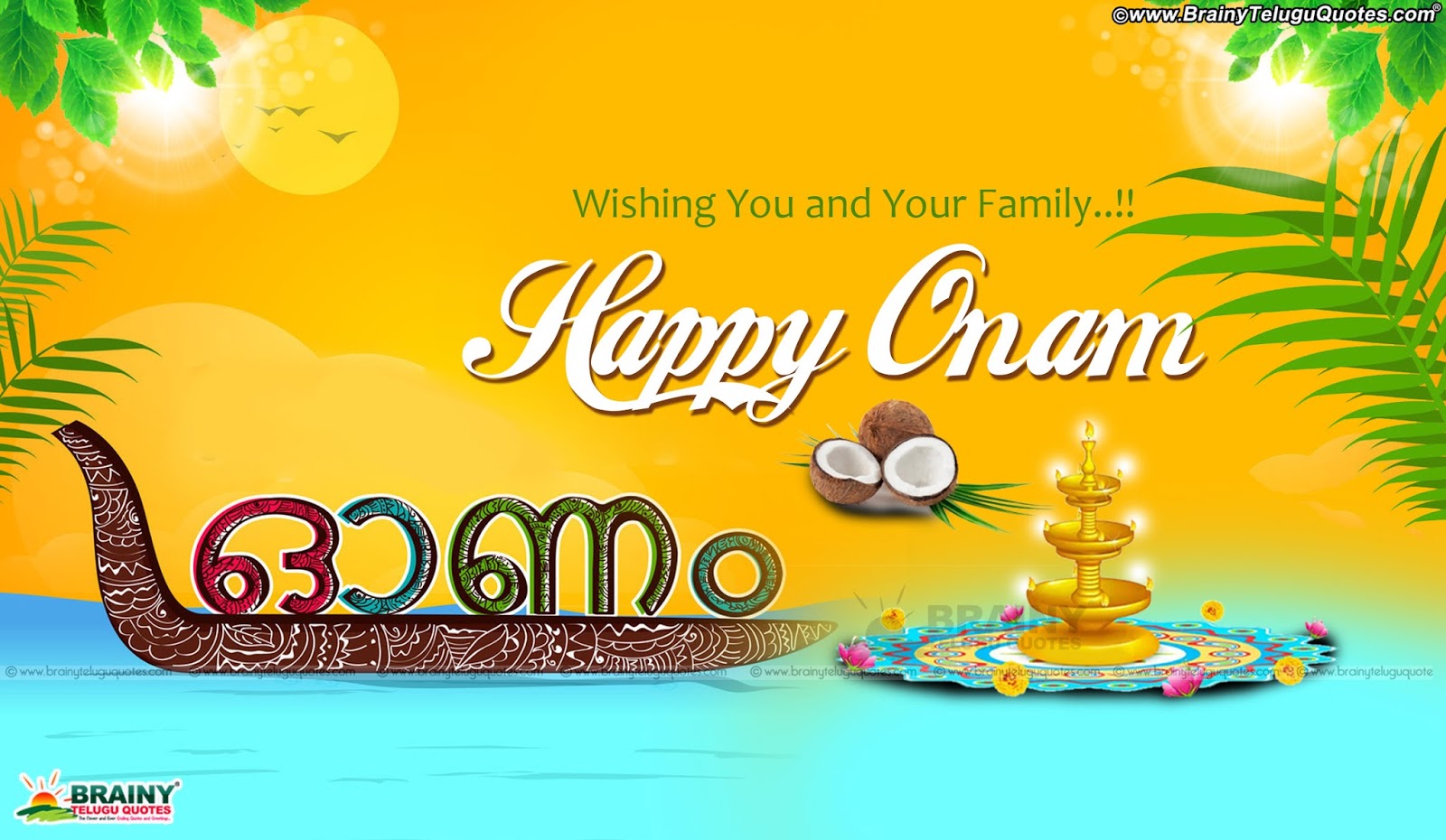 Here Is Onam Wishes And Happy Onam Greetings 2016,{*onam*} - Onam Whatsapp Dp , HD Wallpaper & Backgrounds