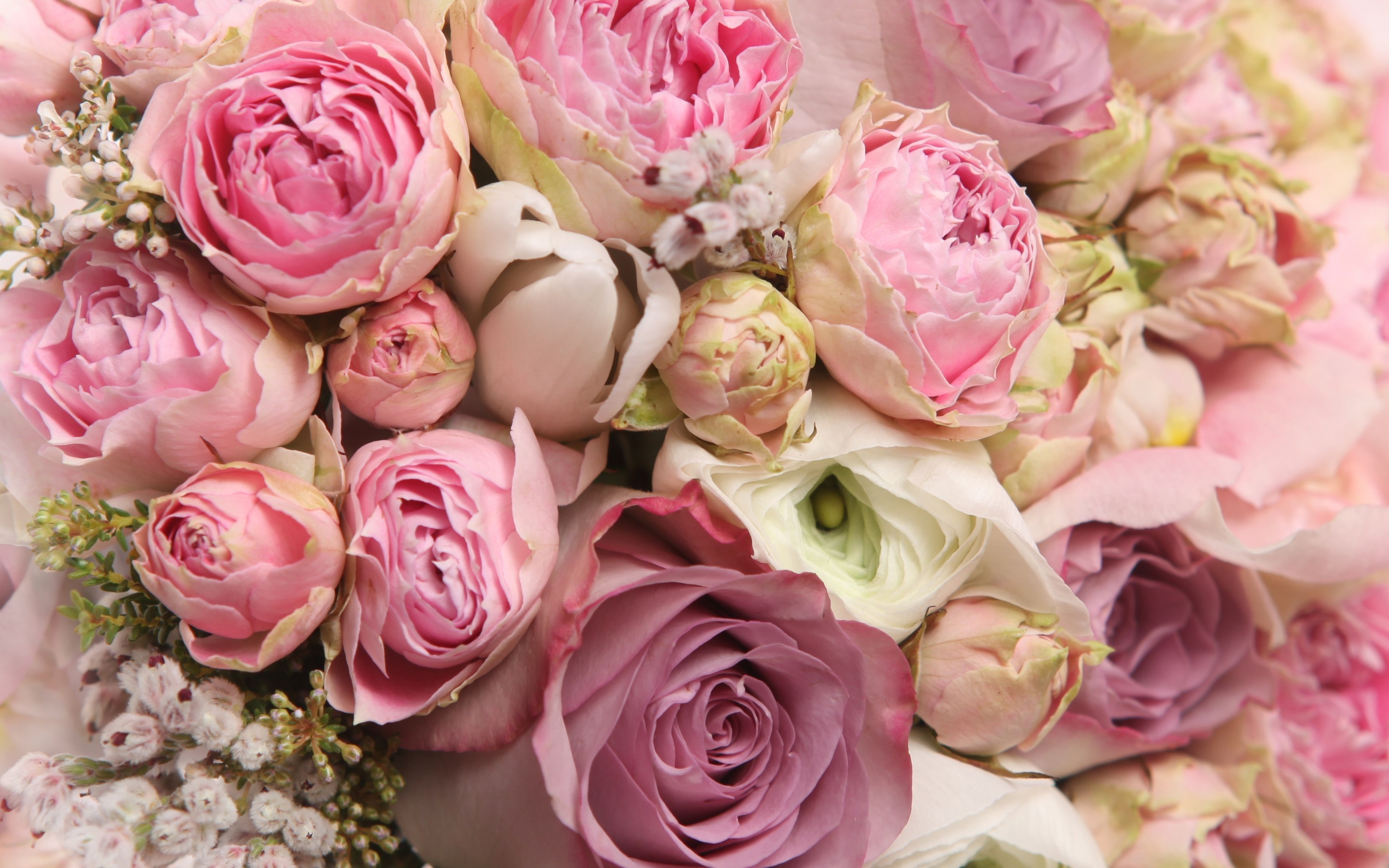Romantic Bouquet Of Flowers , HD Wallpaper & Backgrounds