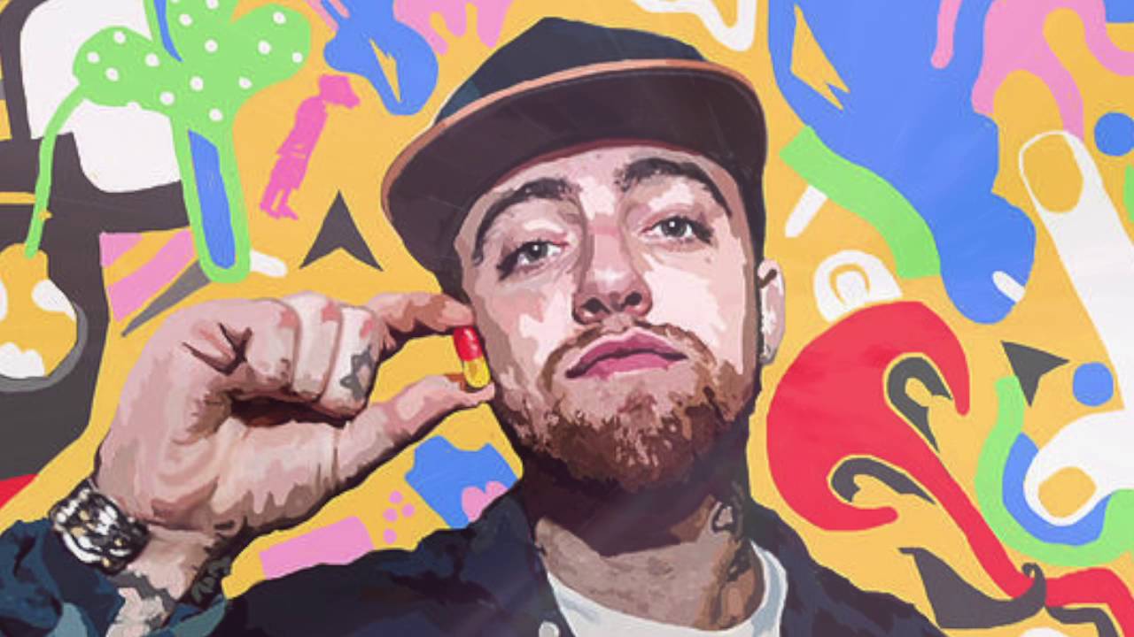 Searching - Mac Miller Digital Painting , HD Wallpaper & Backgrounds