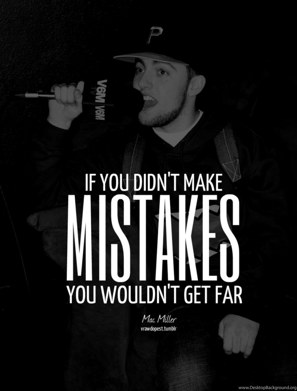 Mac Miller Quotes 221675 - Mac Miller Quote Backgrounds , HD Wallpaper & Backgrounds
