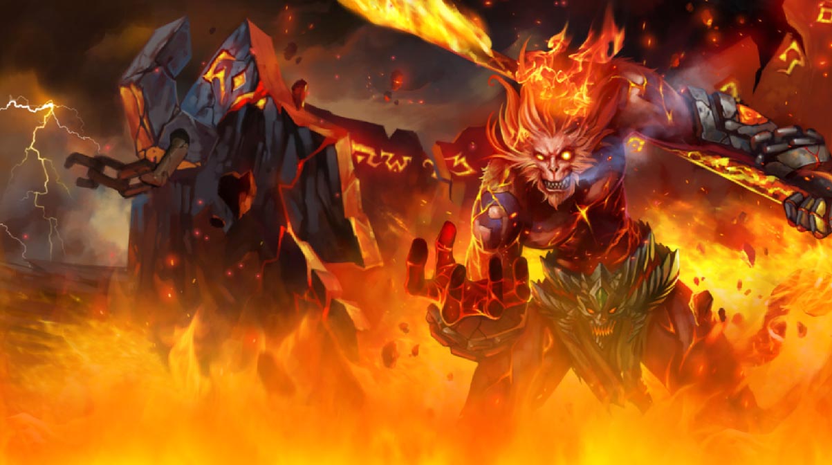 League Of Legends Animated Wallpaper - Wukong Skins Lol , HD Wallpaper & Backgrounds