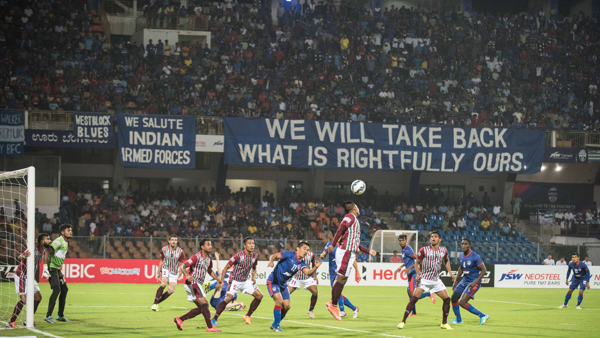 Bengaluru Fc 0-2 Mohun Bagan - Bengaluru Fc Kanteerava Stadium , HD Wallpaper & Backgrounds